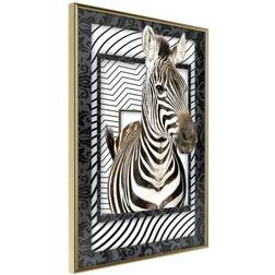 Arkiio Affisch Zebra [Poster] 20x30 Poster